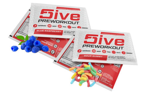 5ive Pre-Workout Sample Pack
